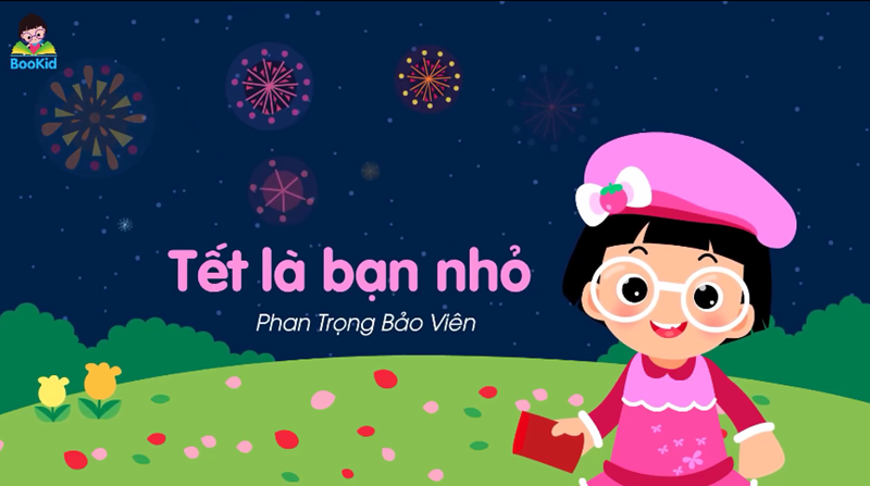 Thơ: Tết là bạn nhỏ